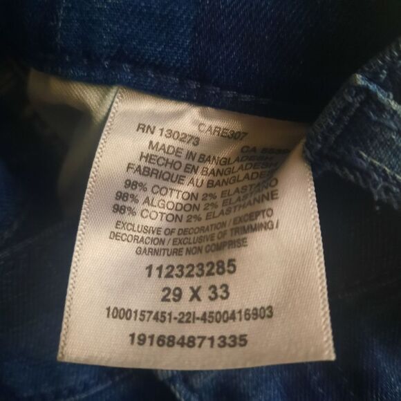 Lee Hi-Rise Flare Jeans in Mid stripes Size 29×33 NWT - Picture 8 of 8